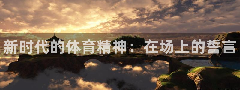 三亿体育网：新时代的体育精神：在场上的誓言